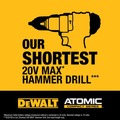 Combo Kits | Dewalt DCK200D1P1 20V MAX 2-Tool Hammer Drill/Impact Combo Kit image number 6