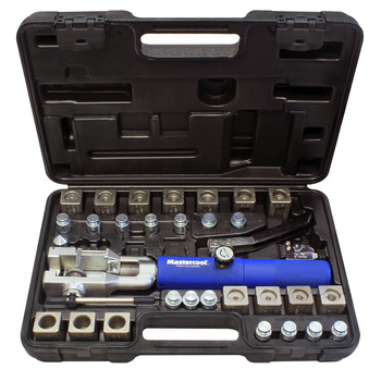 PRODUCTS | Mastercool Universal Hydraulic Flaring Tool Kit with Tube Cutter - 72475-PRC