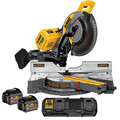 Miter Saws | Dewalt DHS790T2 120V MAX FlexVolt Cordless Lithium-Ion 12 in. Sliding Compound Miter Saw Kit with Batteries image number 0