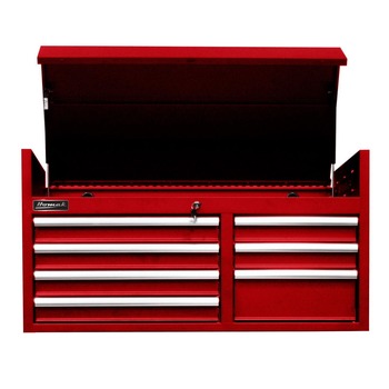 TOOL CHESTS | Homak SE 41 in. 7 Drawer Top Chest - Red - RD02041072