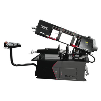 MITER SAWS | JET EHB-1018VMH 10 x 18 Semi-Auto Variable Speed Dual Mitering Saw with Hydraulic Vise - JT9-891080