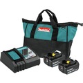 Angle Grinders | Makita XAG26ZBL1840BDC2-BNDL 18V LXT Brushless X-LOCK Paddle Switch Lithium-Ion 4-1/2 in. / 5 in. Cordless Angle Grinder with 2 Batteries and Charger Starter Pack Bundle (4 Ah) image number 4