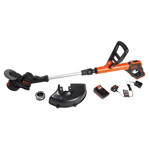 String Trimmers | Black & Decker LST522 20V MAX Lithium-Ion 2-Speed 12 in. Cordless String Trimmer Kit (2.5 Ah) image number 0