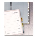 July Member-Exclusive Offer Save 10% off on One Item | Avery 16281 1.25 in. Wide 1/5-Cut Printable Plastic Tabs with Repositionable Adhesive - Assorted Colors (96/Pack) image number 3