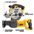 Combo Kits | Dewalt DCK620D2 6-Tool Combo Kit - 20V MAX Cordless with 2 Batteries (2 Ah) image number 2