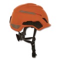 Hard Hats | MSA 10194789 V-Gard H1 Fas-Trac III Pivot Trivent ANSI EN12492 Safety Helmet -  Orange image number 3
