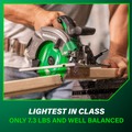 Circular Saws | Metabo HPT C1807DAQ4M 18V MultiVolt Brushless Lithium-Ion 7-1/4 in. Cordless Circular Saw (Tool Only) image number 10