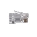 Electronics | Klein Tools VDV826-702 (50-Pack) Pass-Thru RJ45 CAT5E Gold Plated Modular Data Plug image number 3