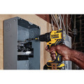 Early Labor Day Sale | Factory Reconditioned Dewalt DCK278C2R ATOMIC 20V MAX Brushless Lithium-Ion 1/2 in. Drill Driver/ 1/4 Impact Driver Combo Kit (1.3 Ah) image number 4