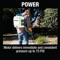 Sprayers | Makita XSU01Z 18V LXT Lithium-Ion 2.6 Gallon Cordless Backpack Sprayer (Tool Only) image number 13