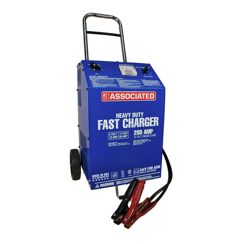 Battery Chargers | Associated Equipment 6009AGM 6V/12V 265 Amp Heavy Duty Cranking Fast Battery Charger image number 0