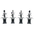 Milling Machines | JET JT9-351151 JMD-45GH Geared Head Square Column Mill Drill with Newall DP700 2-Axis DRO and X-Powerfeed image number 4