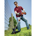 String Trimmers | Black & Decker LST136B 40V MAX Lithium-Ion Cordless String Trimmer (Tool Only) image number 6