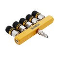 Air Chisels | Dewalt DXCM041-0122 5-Way Straight Air Manifold image number 2