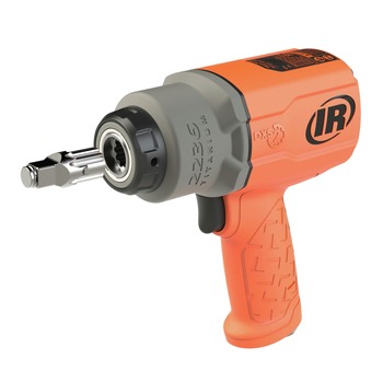 Ingersoll Rand DXS 1350 BPM 7500 RPM 1500 ft-lbs. Breakaway Torque 1/2 in. Drive Standard Anvil Air Impact Wrench - Orange - 2236QTIMAX-O