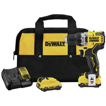 DRILL DRIVERS | Factory Reconditioned Dewalt XTREME 12V MAX Brushless Lithium-Ion 3/8 in. Cordless Drill Driver Kit (2 Ah) - DCD701F2R