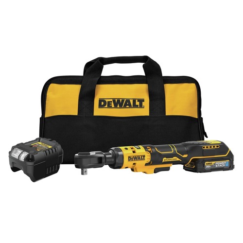 Save 15% off $250 on Select DEWALT Tools! | Dewalt DCF513GE1 20V MAX 3/8 in. Rachet Kitted - GE image number 0