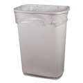  | Heritage Z8048WN R01 High-Density 45 Gallon 22 Microns 40 in. x 48 in. Waste Can Liners - Natural (25 Bags/Roll, 6 Rolls/Carton) image number 4