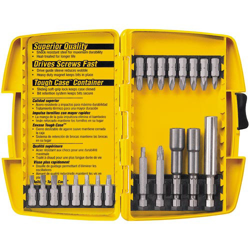 Bits and Bit Sets | Dewalt DW2161 21-Piece Screwdriving Bit Set with Tough Case image number 0