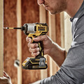 Impact Drivers | Dewalt DCF840C2 20V MAX Brushless Lithium-Ion 1/4 in. Cordless Impact Driver Kit with 2 Batteries (1.5 Ah) image number 12