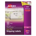 July Member-Exclusive Offer Save 10% off on One Item | Avery 05664 3.33 in. x 4 in. Matte Clear Easy Peel Mailing Labels with Sure Feed Technology for Laser Printers - Clear (6/Sheet, 50 Sheets/Box) image number 0