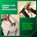 Finish Nailers | Metabo HPT NT65M2SM 16-Gauge 2-1/2 in. Finish Nailer with Air Duster image number 10