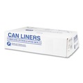  | Inteplast Group S242408N High-Density 10-gal. 8 Microns 24 in. x 24 in. Commercial Can Liners - Natural (1000/Carton) image number 1