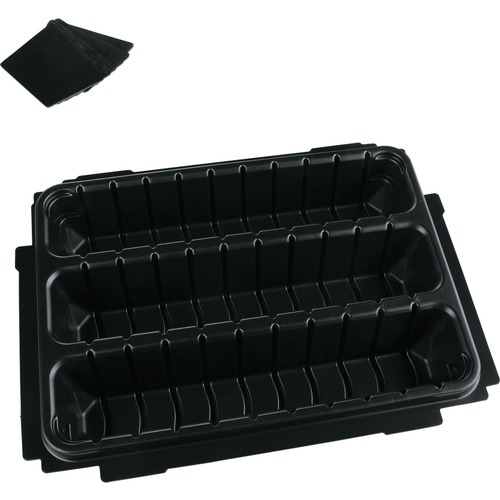 Clearance Center | Makita P-83696 MAKPAC Interlocking Case 3 Row Insert Tray with 6 Dividers and Foam Lid image number 0