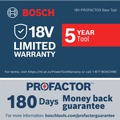 Reciprocating Saws | Bosch GSA18V-126N 18V PROFACTOR Brushless Lithium-Ion 1-1/4 in. Cordless Reciprocating Saw (Tool Only) image number 6