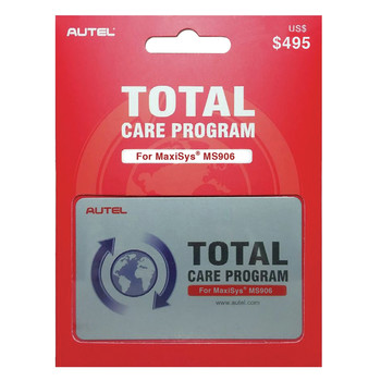 PRODUCTS | Autel MaxiSYS MS906 1 Year Total Care Program Card - MS906-1YRUPDATE