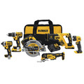 Combo Kits | Factory Reconditioned Dewalt DCK684D2R 20V MAX XR 6-Tool Compact Combo Kit image number 0