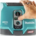 Clearance Center | Makita GCV04ZUX 40V Max XGT Brushless Lithium-Ion 4 Gallon Cordless HEPA Filter AWS Dry Dust Extractor (Tool Only) image number 7