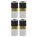 Air Tool Adaptors | Dewalt DXCM036-0228 4-Piece Industrial Female Couplers image number 0