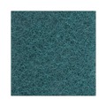  | Boardwalk 86LGI 6 in. x 9 in. Heavy-Duty Scour Pad - Green (15/Carton) image number 4