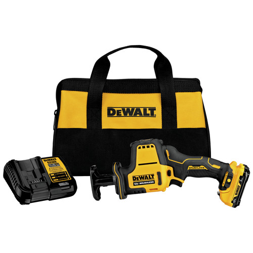 Reciprocating Saws | Dewalt DCS312G1 XTREME 12V MAX Brushless Lithium-Ion One-Handed Cordless Reciprocating Saw Kit (3 Ah) image number 0