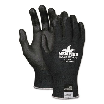 MCR Safety 9178NF Kevlar/Nitrile Foam Gloves - Black/X-Large (1-Pair) - 9178NFXL