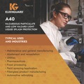  | Ansell KCC 44446 A40 Liquid and Particle Protection Lab Coats with Elastic Wrists - Triple Extra Large, White (30/Carton) image number 3