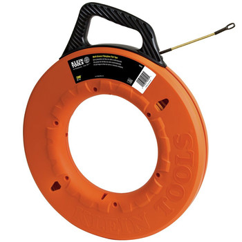 CONDUIT TOOLS | Klein Tools 200 ft. Multi-Groove Fiberglass Fish Tape - 56056