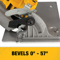 Circular Saws | Dewalt DCS574W1 20V MAX XR Brushless Lithium-Ion 7-1/4 in. Cordless Circular Saw with POWER DETECT Tool Technology Kit (8 Ah) image number 13