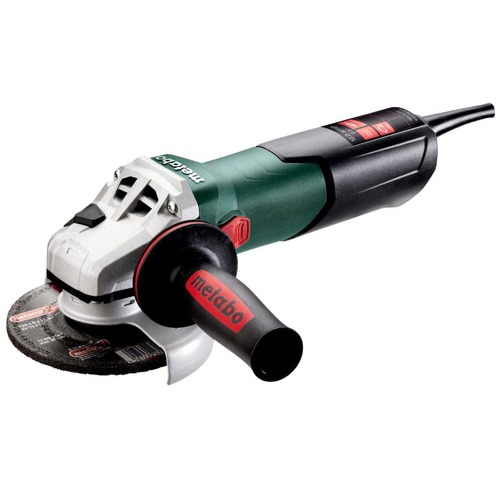 Angle Grinders | Metabo 603625420 WEV 11-125 11 Amp 2,800 - 10,500 RPM Variable Speed 4.5 in. / 5 in. Corded Angle Grinder with Lock-on image number 0