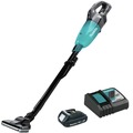 Clearance Center | Makita XLC09R1B 18V LXT Brushless Lithium-ion Compact Cordless 4 Speed Vacuum Kit with Push Button (2 Ah) image number 0
