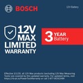 Batteries | Bosch GBA12V60 12V Max 6 Ah Lithium-Ion Battery image number 2