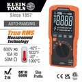 Multimeters | Klein Tools MM450 600V TRMS Auto-Ranging Slim Digital Multimeter image number 6