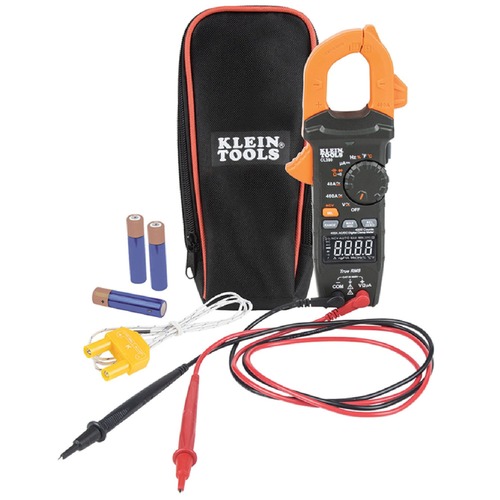 Clamp Meters | Klein Tools CL390 400 Amp Cordless Digital Clamp Meter Kit with Reverse Contrast Display image number 0