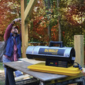 Construction Heaters | Dewalt DXH50K 50,000 BTU Forced Air Kerosene Construction Heater image number 2