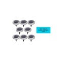 Clearance Center | Black & Decker BDSLDK8P (8/Pack) Outdoor Solar Disk Light image number 1