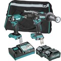 Makita LXT and XGT 20% off sale | Makita GT201SM 40V Max XGT Lithium-Ion Brushless 1/2 in. Cordless Hammer Drill Driver and 4-Speed Impact Driver Combo Kit with 2 Batteries (4 Ah) image number 0