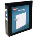 July Member-Exclusive Offer Save 10% off on One Item | Avery 19750 11 in. x 8.5 in. 3 Rings 3 in. Capacity Showcase Economy View Binders with Slant Rings - Black image number 1