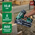  | Metabo HPT NR3675DDM 36V MultiVolt Lithium-Ion Cordless Forming Nailer Kit (2.5 Ah/5 Ah) image number 4