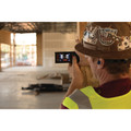  | Factory Reconditioned Bosch GLM400C-RT 400 ft Cordless Bluetooth Laser Measure with Camera Viewfinder and AA Batteries Kit image number 11